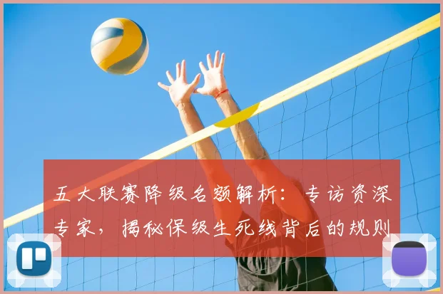 五大联赛降级名额解析：专访资深专家，揭秘保级生死线背后的规则与策略